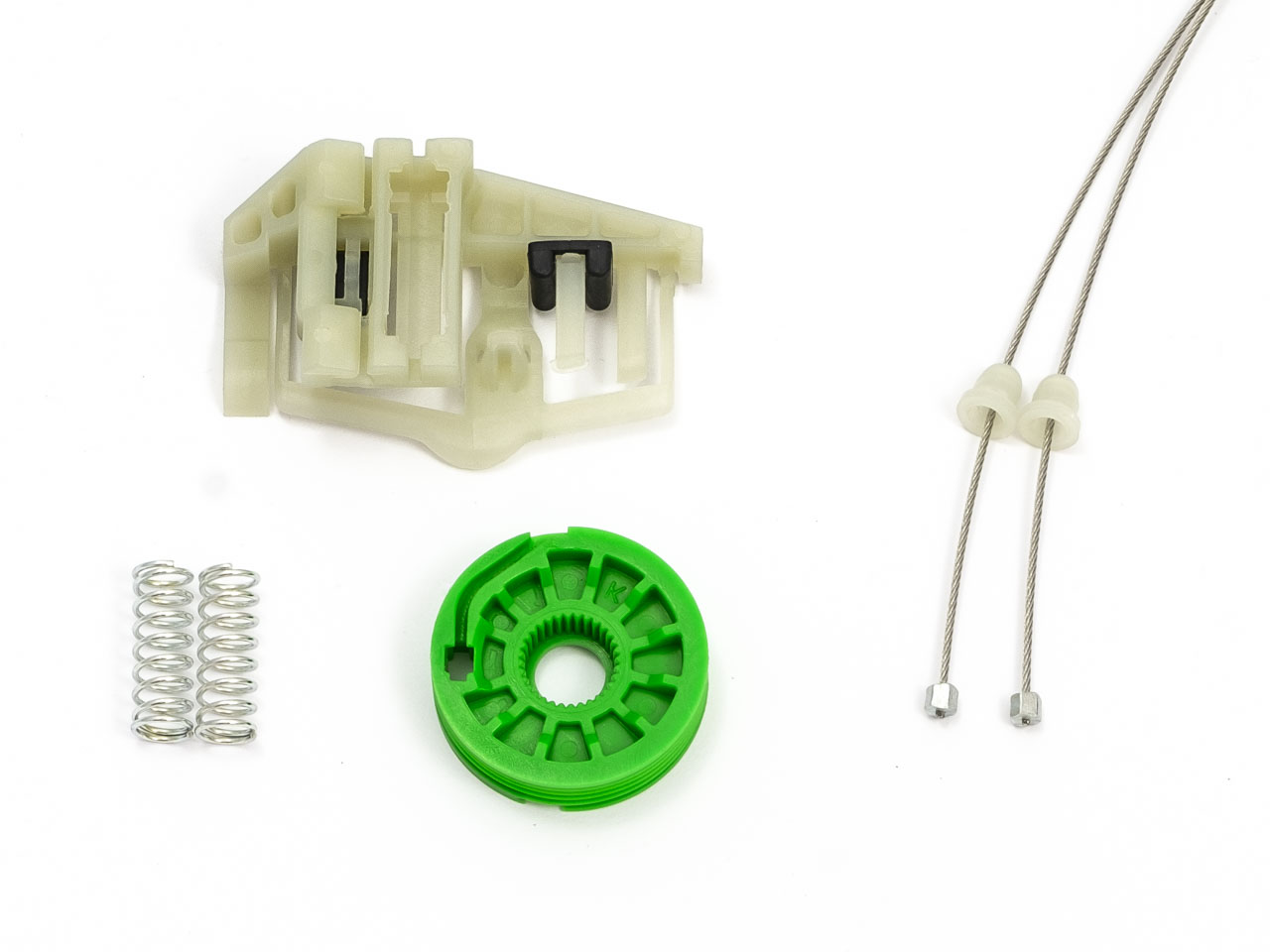 Sada stahování okna - BMW E90 - Zadní - Pravá