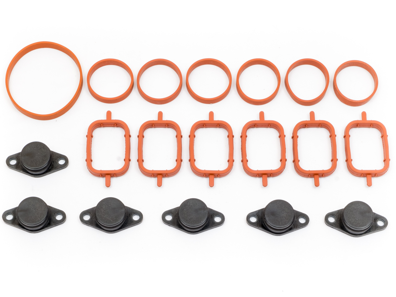 Záslepky vířivých klapek sání - BMW - 22mm - 6X - PLAST