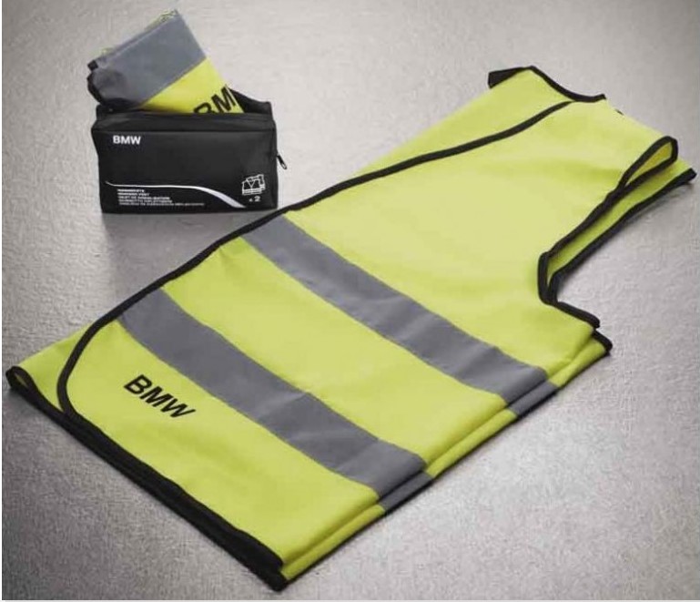 BMW výstražná vesta 2 kusy