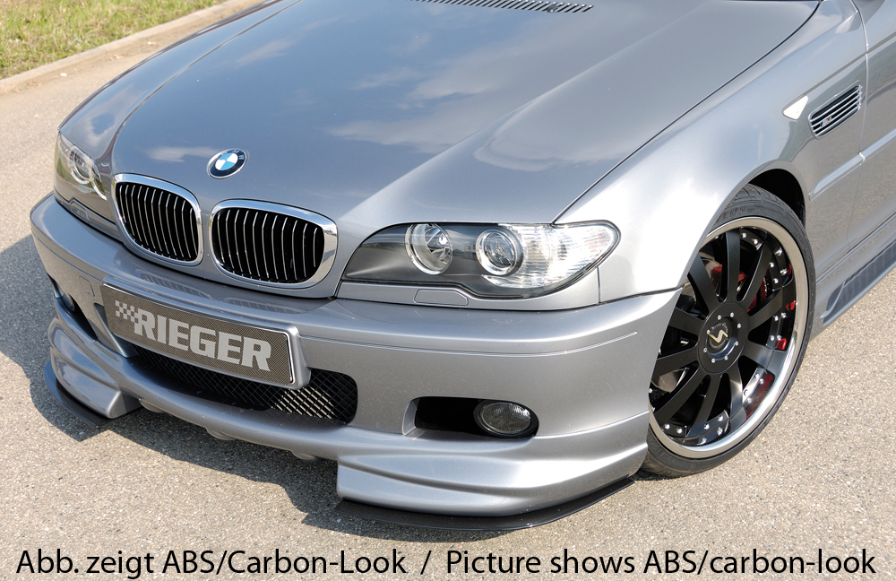 Rieger spoiler pod přední nárazník BMW E46