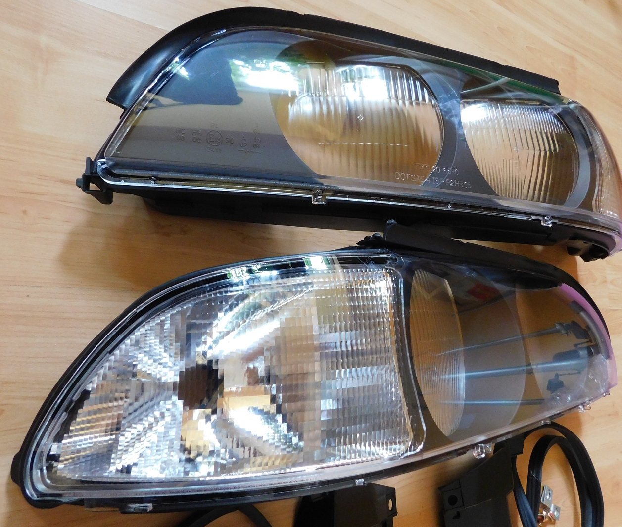 BMW E39 - Nové kryty (Plexi) světel - Předfacelift