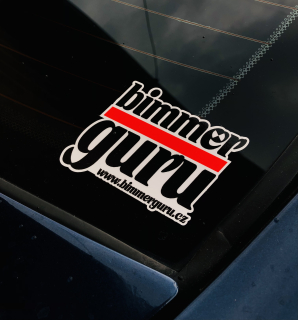 BIMMERGURU Samolepka
