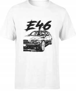 Pánské triko BMW E46 - kreslené